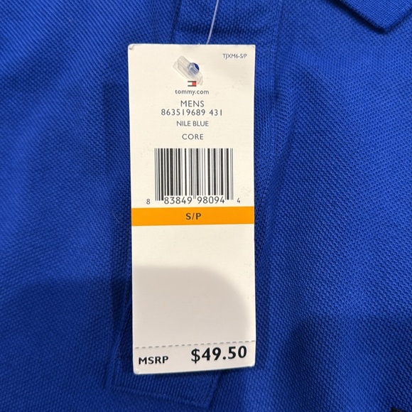 Men’s small Nile Blue polo shirt - Picture 5 of 6